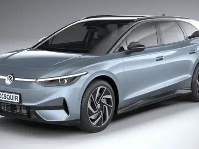 Volkswagen ID7 Tourer 2025 3D model