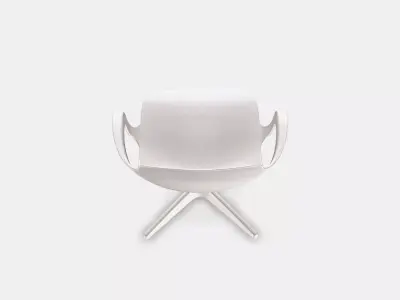ODGER Swivel chair 1 Low-poly 3D model