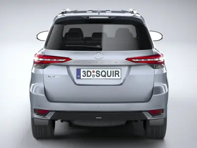 Toyota Fortuner TRD 2021 3D model