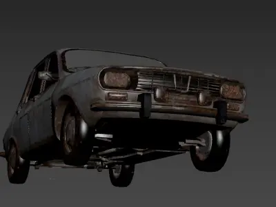 The jedi survival car 3D model
