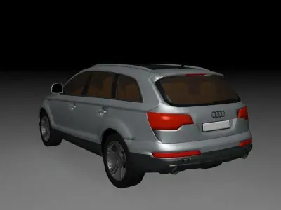 Audi Q7 Model 2020 3D model