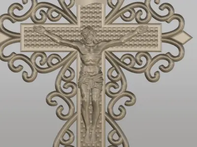 CROSS 3D print model 21