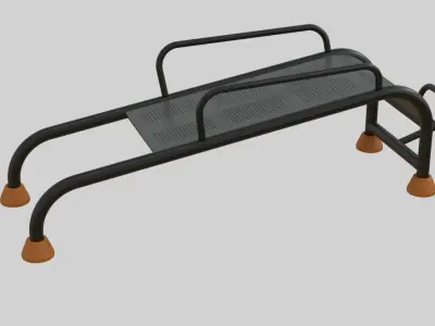 Playground Sport Equipment - 09 Low-poly 3D model