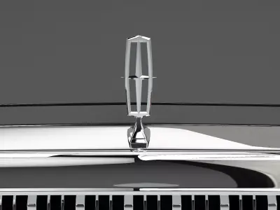 lincoln Town Car hood ornament emblem 3d printable 3D print model