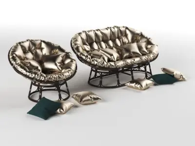 Sofa The Punam  3D model