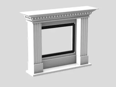 Fireplace 04 3D model