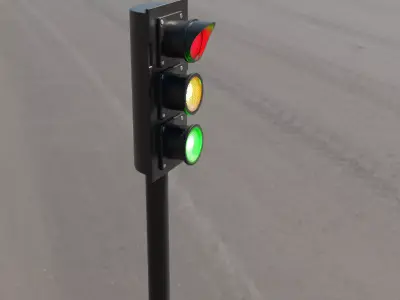Traffic Light Object 3D model