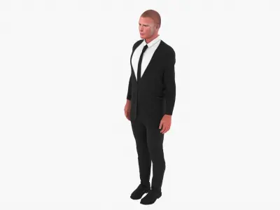 Brock Lesnar Low-poly 3D model