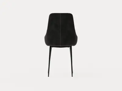 Alsarp Kitchen Chair Gray Low-poly 3D model
