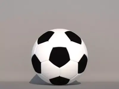 soccerball soccer ball 3D model