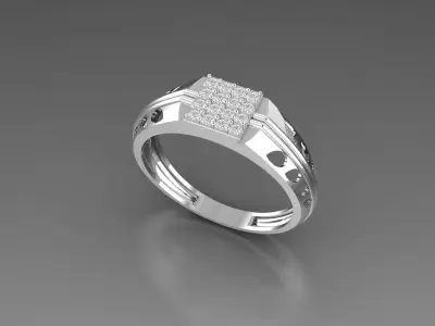GENTS RING Free 3D print model
