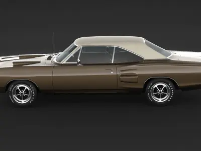 1969 Dodge Coronet RT 3D model