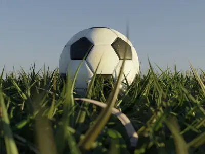 soccer ball 3D model shop