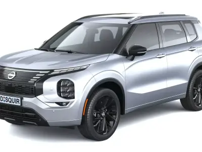 Nissan Rogue 2026 3D model