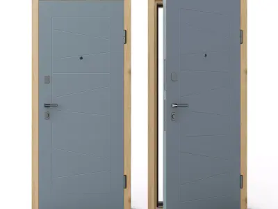 Snalid Door 3D model