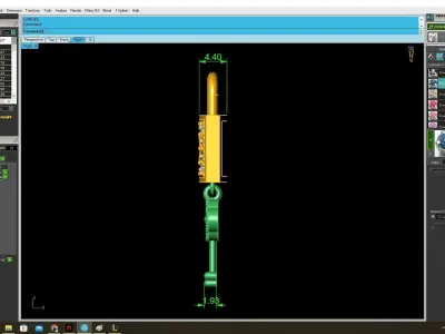 Luxury Diamond Lock Pendant for Jewelry Design  3949 3D print model