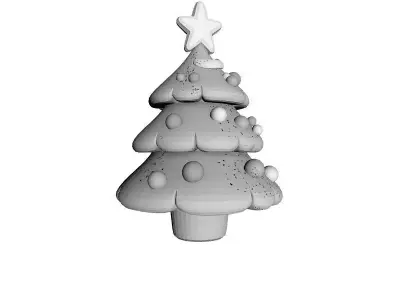Christmas Tree 3D Printable Model 3D print model order