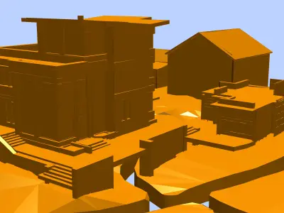  residential house of 600m2 3D model