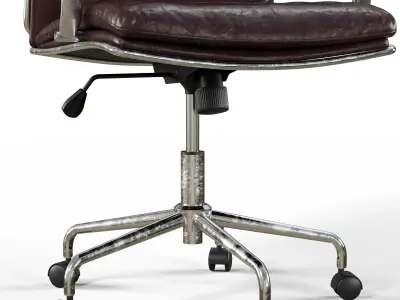 Office Chair Director Brown Switzerland 3D model
