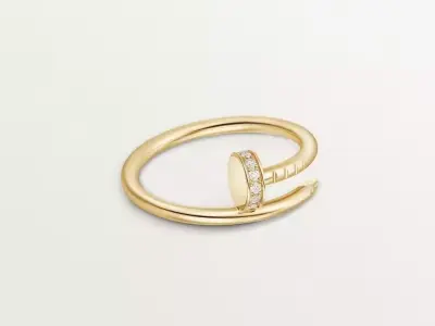 NAIL - RING - DIAMONDS - SMALL MODEL 3D print model