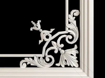 Decorative Frame 01 3D model
