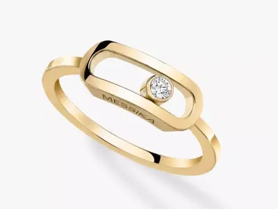 Messika Ring Gold 3D print model purchase