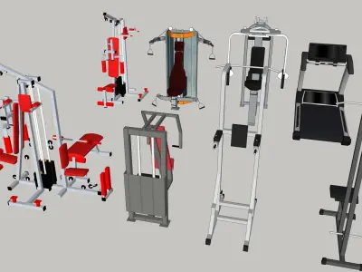 GYM ROOM 3D print model