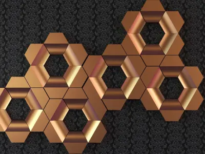 3D WALL PANEL  collection 6 of14 3D print model