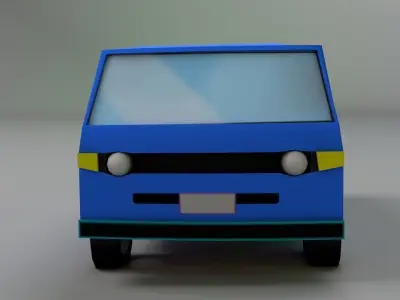 Danfo bus LP 3D model