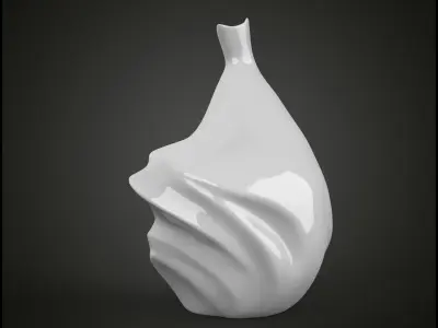 Decorative vase 3D print model order