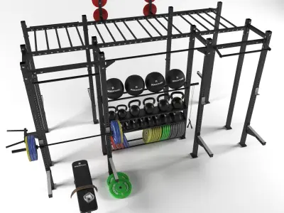 Crossfit rig  3D model