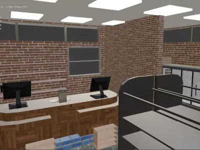 store model 3D model