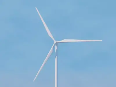 Wind Turbine 3D model