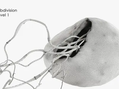 Decorative vase THREE by Tala Vovk 3D model