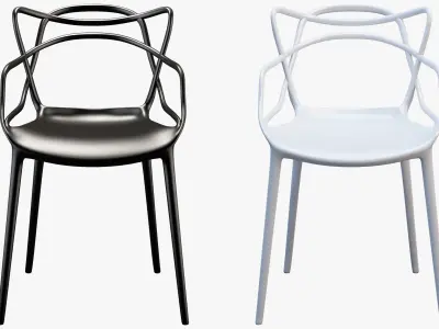 Kartell Masters chair 3D model