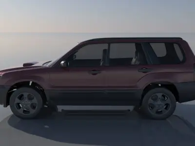 Subaru Forester 2003 3D print model