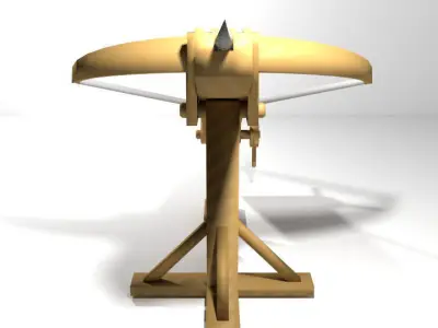 Medieval War Machine - Ballista 3D model