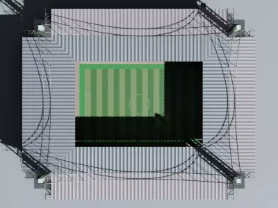 Cologne Tribune Stadium 3D model