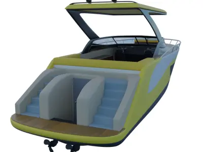 Cabin Cruiser 3D model