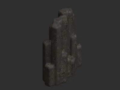 Cave Crystals 1 - Base Free low-poly 3D model