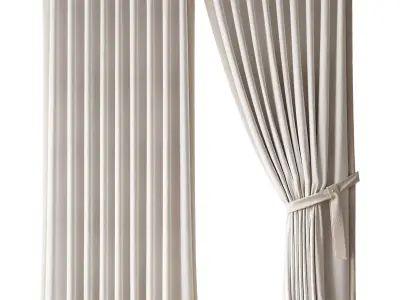 Curtains 06 3D model