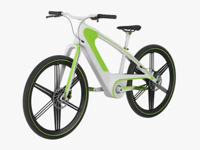 Electric bike 5 3D model