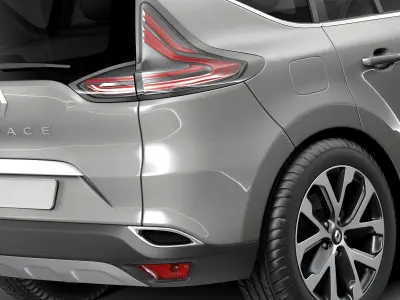 Renault Espace 2015 3D model