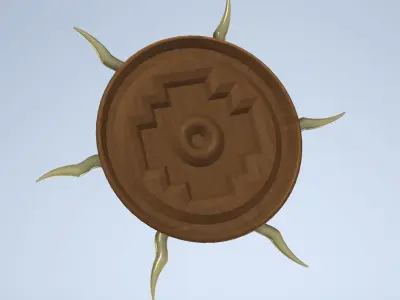 Circle Base pedestal 3D print model