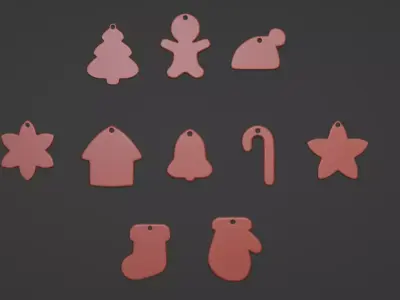 Christmas Cookie  3D print model