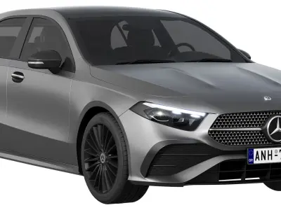 Mercedes-Benz A-Class AMG 2023 3D model