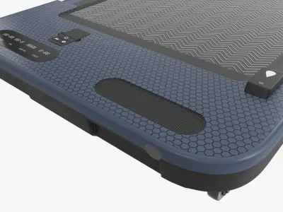 Electric compact walking machine 3D model