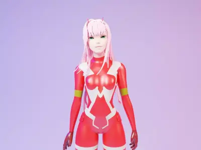 Zerotwo Free low-poly 3D model