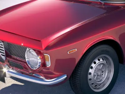 Alfa Romeo Giulia GTA 1965-1969 vray 3D model