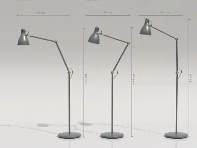 Floor Lamp 3D model